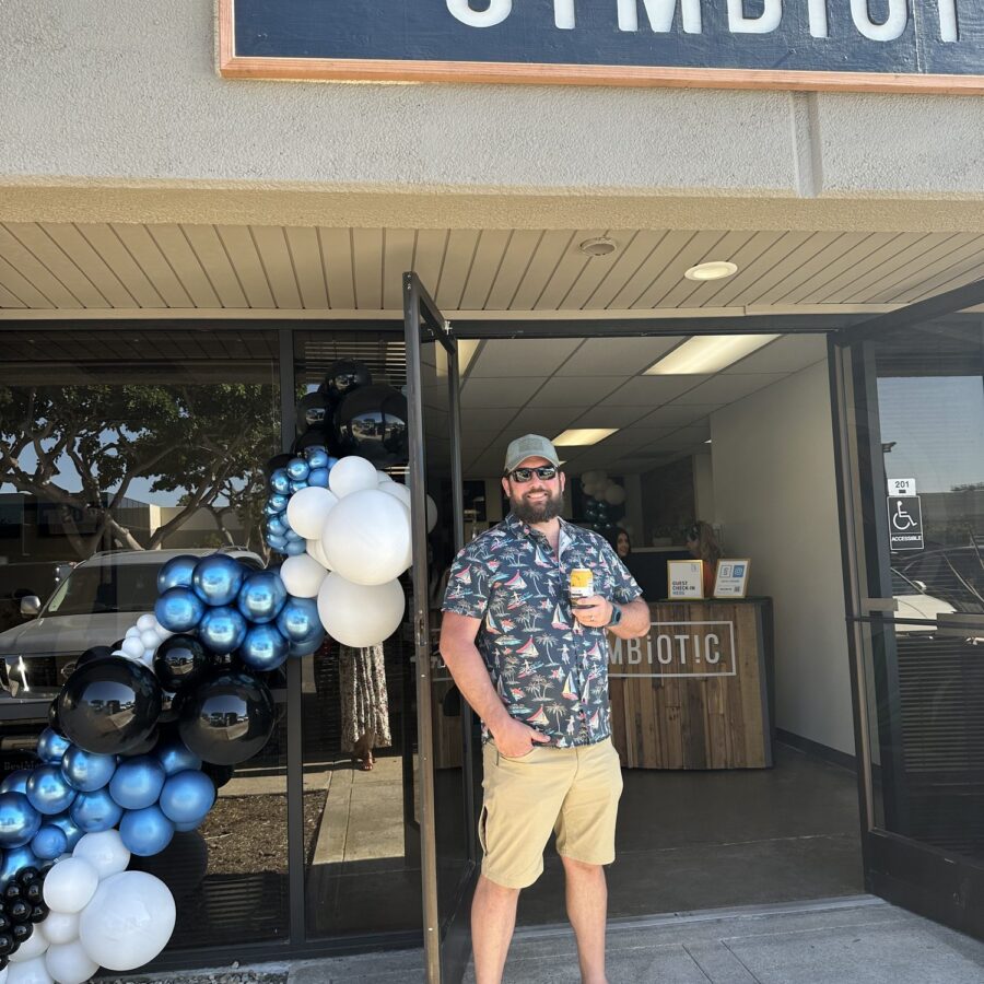 Chris Renshaw at the grand opening of Symbiotic gym in Miramar